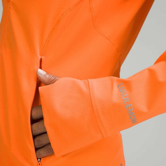 Lululemon Mist Over Windbreaker in Orange Frappe size 8 - Picture 6 of 11